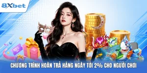 Chương Trình Hoàn Trả Hằng Ngày Tới 2% Cho Người Chơi