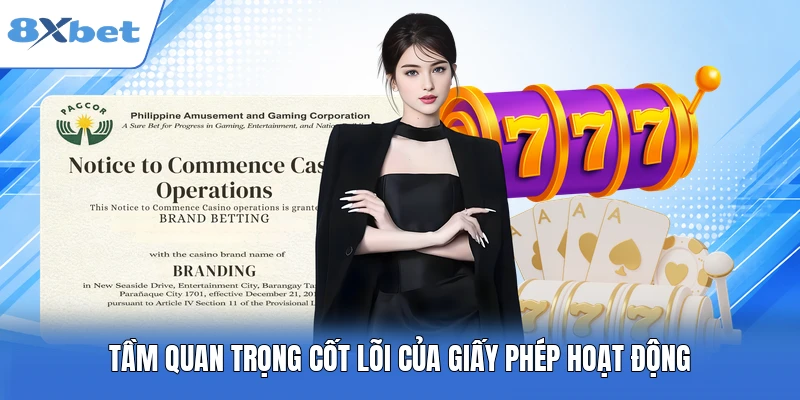 Tầm quan trọng cốt lõi của giấy phép hoạt động
